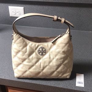 Tory Burch | Willa Mini Hobo bag | convertible hand bag | Detachable strap